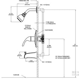 Glacier Bay Oswell Single Handle 1-Spray Tub and Shower Faucet 1.8 GPM in Matte Black (Valve Included) HD873X-1910H - nyj36zzcmwbowe8lk0o8@2x.jpg