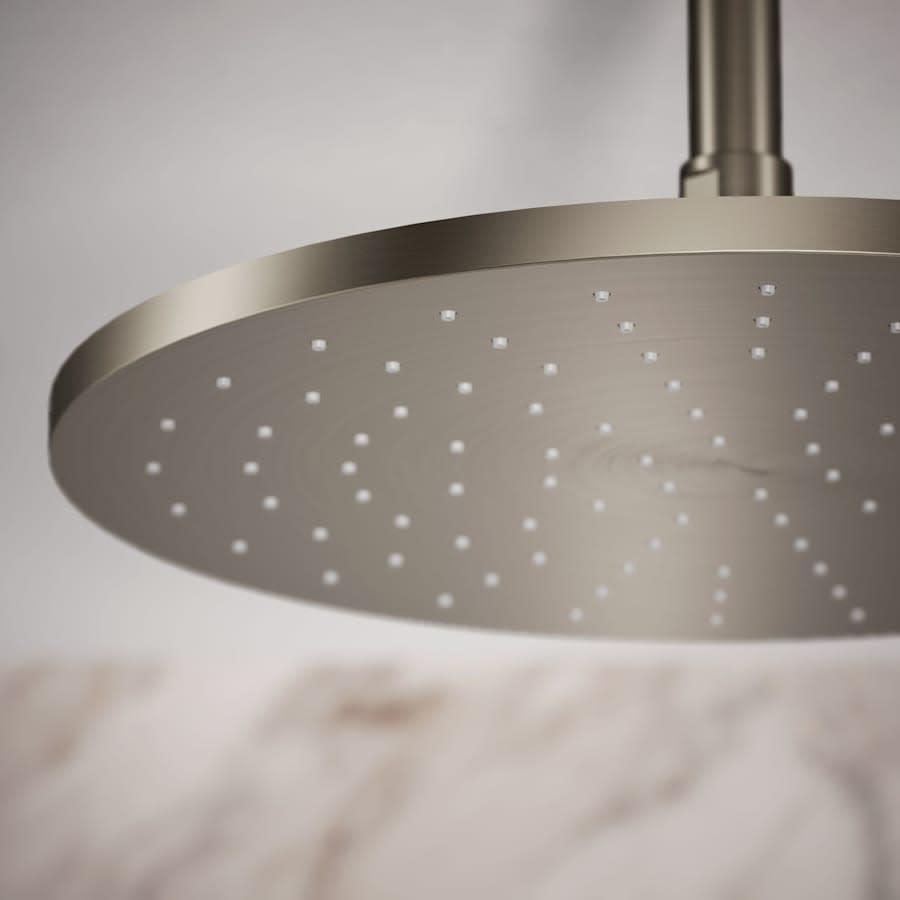 Contemporary Round 12" Single Function 2.5 GPM Rainhead with MasterClean Sprayface and Katalyst Air-Induction Technology - nzdynhkqwt16hv2fpu7y@2x.jpg