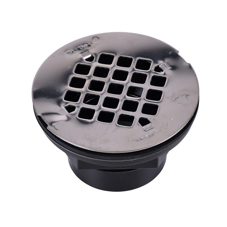 2 in, 101 PS ABS Solvent Weld Shower Drain with Stainless Steel Strainer - nzlnicqyx6avbbdjlegb@2x.jpg