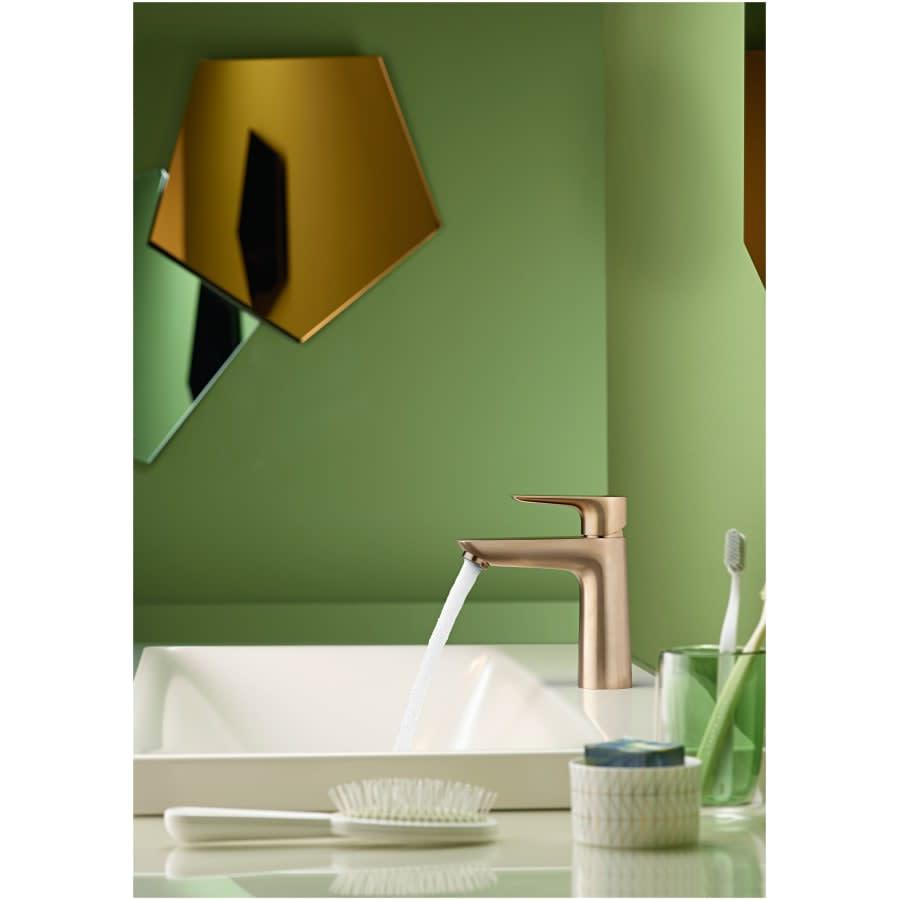 Talis E 1.2 GPM Single Hole Bathroom Faucet with QuickClean, ComfortZone and EcoRight Technology - Includes Metal Pop-Up Drain Assembly - nzyzpnq7p2vcan7uvv18@2x.jpg