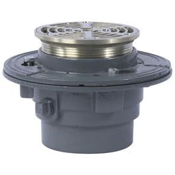 FD15-R Floor Drain, 4 in Outlet, No Hub, 5 in Round Cast Iron Top - o08fdpcboydr0cbagpoa@2x.jpg