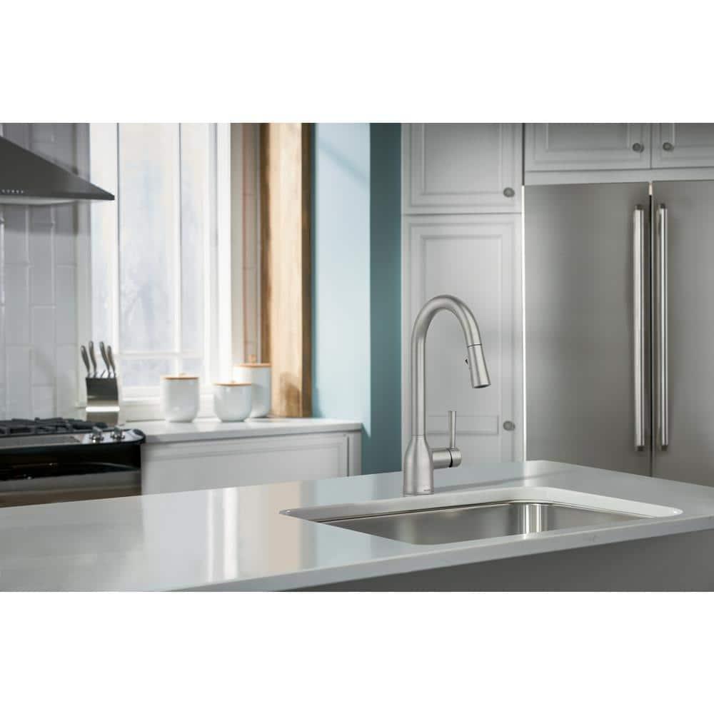 Adler Single-Handle Pull-Down Sprayer Kitchen Faucet with Power Clean and Reflex in Spot Resist Stainless - o2ajrcn4m8kg6xtcsjge@2x.jpg