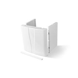 Pipe Cover, For Use With Navien Tankless Water Heater, Steel, Glossy White - o2ierz0rq7wku05ooo1w@2x.jpg
