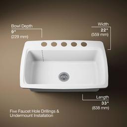 Cape Dory 33" Single Basin Under-Mount Enameled Cast-Iron Kitchen Sink - o7zedccrp9mocc8fzocd@2x.jpg