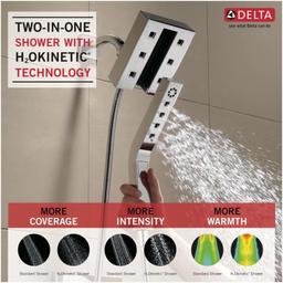 Universal Showering Rectangular 2.5 GPM Multi Function 2-in-1 In2ition Shower Head and Hand Shower with H2Okinetic and MagnaTite Technology - oa6s51oog3qo74pjfoxh@2x.jpg
