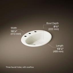 Farmington 19-1/4" Oval Cast Iron Drop In Bathroom Sink with Overflow and 3 Faucet Holes at 8" Centers - oacy15iumfkcrt9qgxbo@2x.jpg