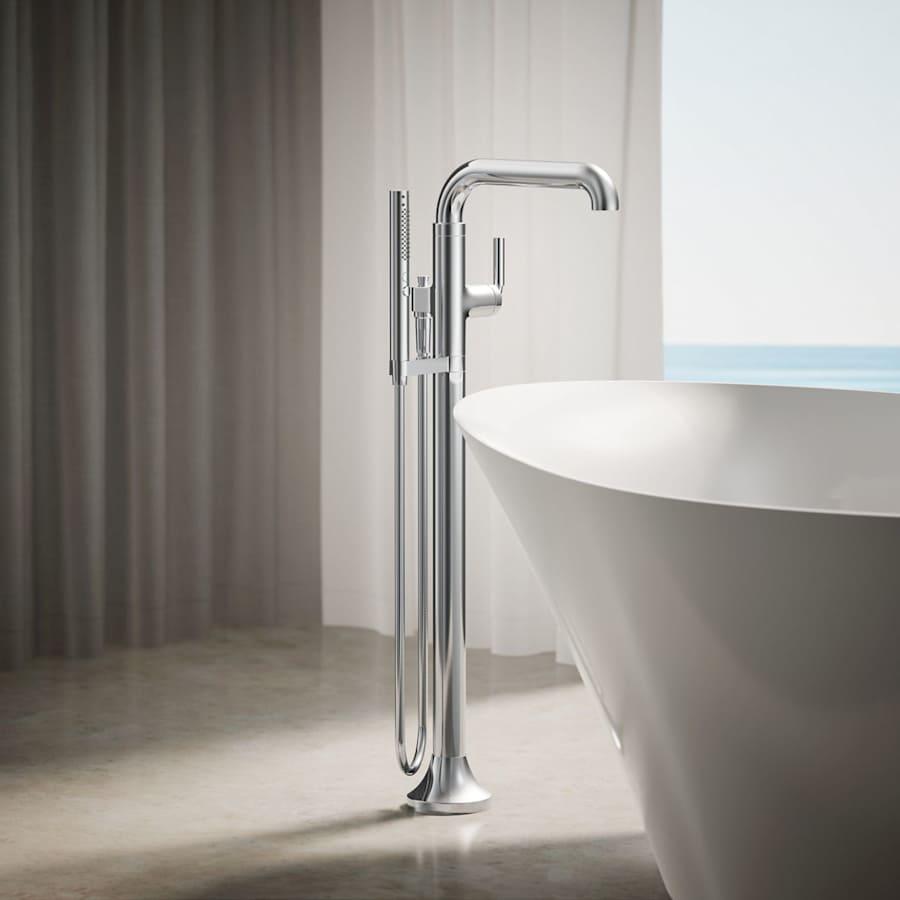 Tone Floor Mounted Tub Filler with Built-In Diverter - Includes Hand Shower - ocobj4pfhuelbpvbnhvh@2x.jpg