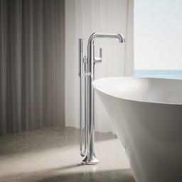 Tone Floor Mounted Tub Filler with Built-In Diverter - Includes Hand Shower - ocobj4pfhuelbpvbnhvh@2x.jpg