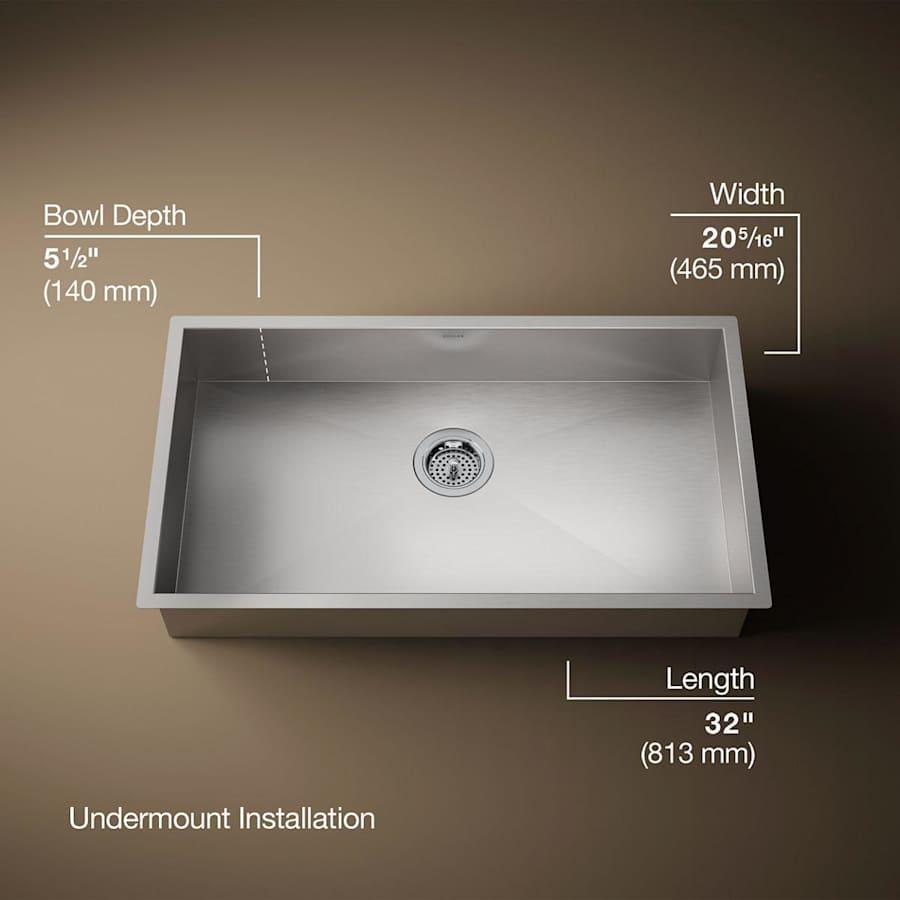 Vault Stainless Steel 32" Undermount Single Bowl Kitchen Sink - ocryolkj39zxrawz6pn8@2x.jpg