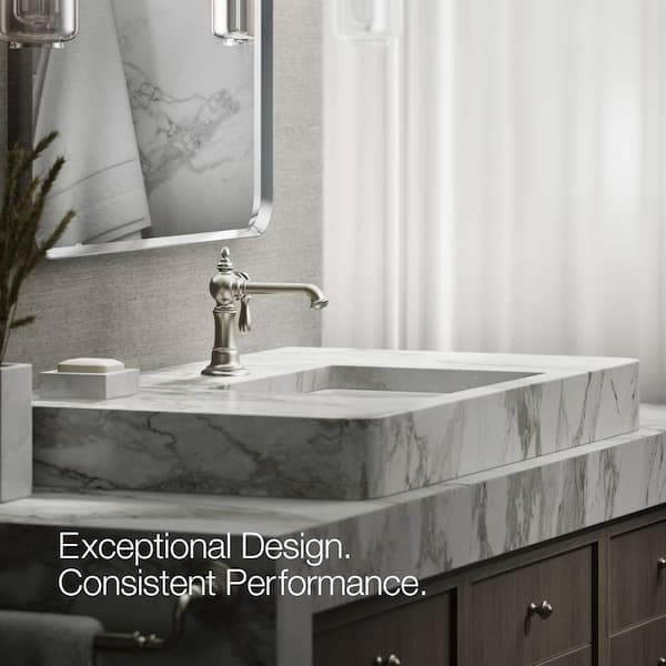 KOHLER Artifacts Single Hole Single-Handle Bathroom Faucet in Vibrant Brushed Nickel K-72762-9M-BN - ocvq8aecnmatizihrtt8@2x.jpg