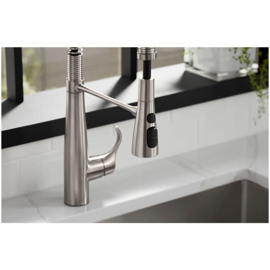 Simplice 1.5 GPM Single Hole Pre-Rinse Pull Down Kitchen Faucet - Includes Escutcheon - od7mfdcznuzu5kq2kv7e@2x.jpg