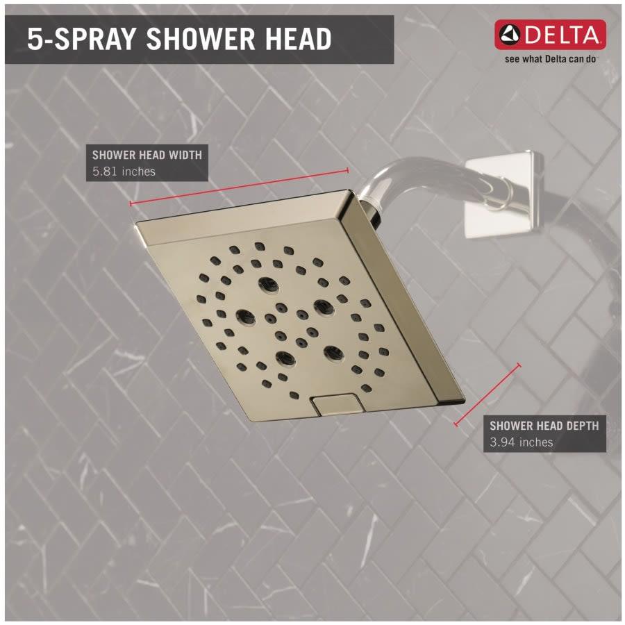 Universal Showering 5-13/16" Square 1.75 GPM Shower Head Full Spray Pattern with Touch Clean and H2Okinetic Technology - ofvkwzqvalsng3obucw7@2x.jpg