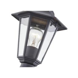 1-light Textured Black Outdoor Post Light with Clear Glass - ogult8yxsujji0tvink5@2x.jpg