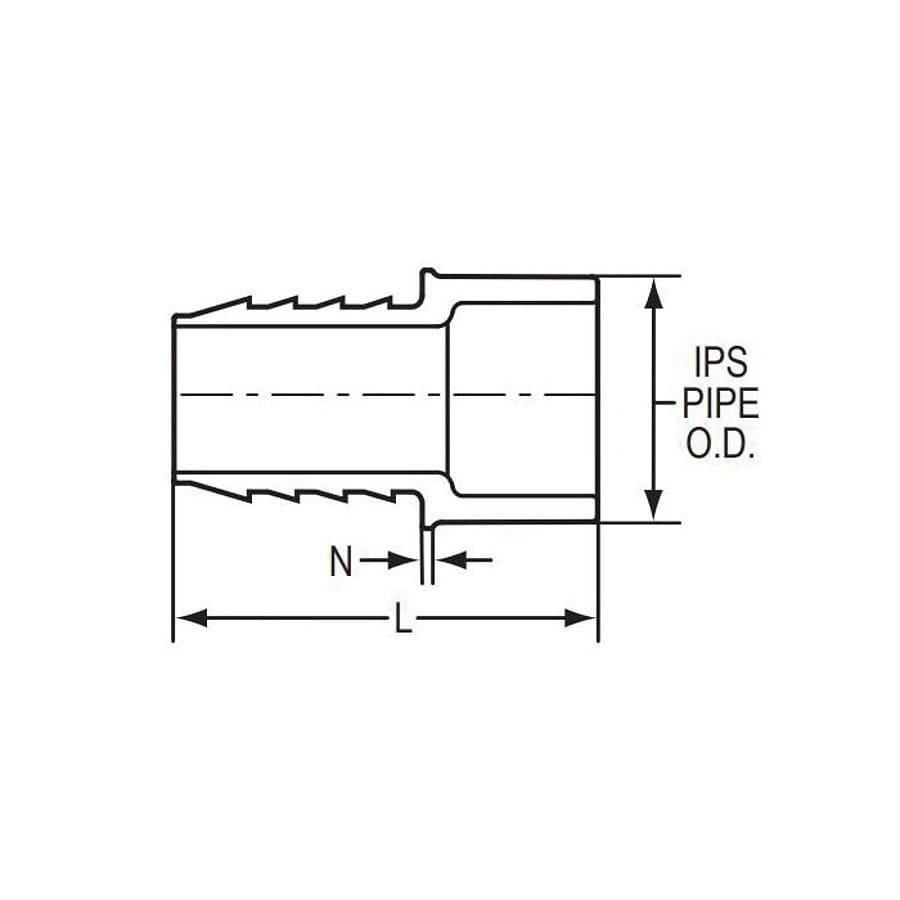 Adapter, 3/4 in, Insert x Spigot, PVC - ohcf1tadzqbdwp1ausr4@2x.jpg
