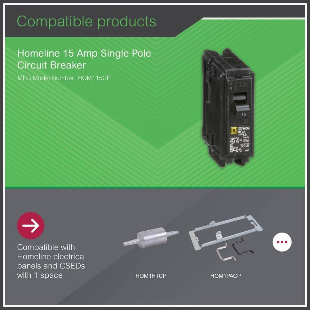 Homeline 15 Amp Single-Pole Circuit Breaker(HOM115CP) - ohegugthddecxjp1orq3@2x.jpg