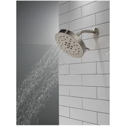 Universal Showering Components 1.75 GPM Multi Function Rain Shower Head with Touch-Clean and H2Okinetic Technology - ohq39lzihplogznp9yme@2x.jpg