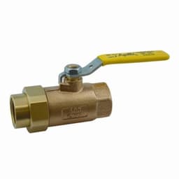 2-Piece Ball Valve, 3/4 in, Union FNPT x FNPT, Standard Port, Plated Brass Ball, Bronze - oijpjdkyzib5pwjjpaeu@2x.jpg