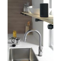Trinsic VoiceIQ Voice Activated Pull Down Kitchen Faucet with On / Off Touch Activation and Magnetic Docking Spray Head - oiksctdehrkaywbzfcg9@2x.jpg