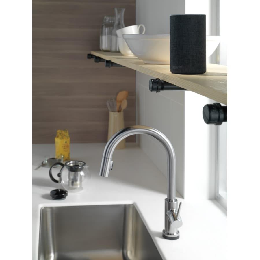 Trinsic VoiceIQ Voice Activated Pull Down Kitchen Faucet with On / Off Touch Activation and Magnetic Docking Spray Head - oiksctdehrkaywbzfcg9@2x.jpg