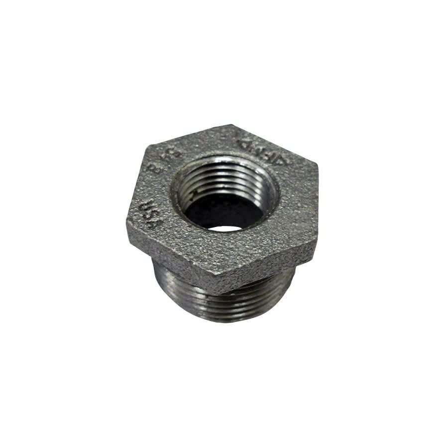 Hex Head Bushing, 1-1/2 x 1/2 in, MNPT x FNPT, 150 lb, Malleable Iron, Galvanized, Domestic - oimxqc8aqp6khrma9hqg@2x.jpg