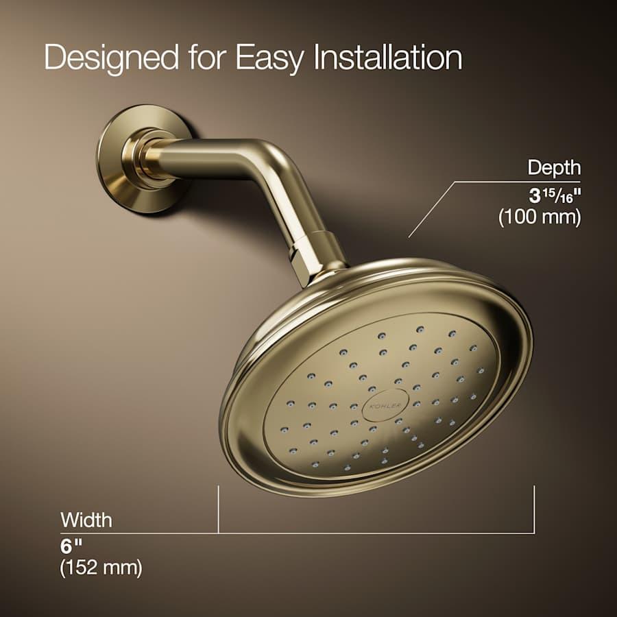 Artifacts 1.75 GPM Single Function Shower Head with MasterClean Sprayface and Katalyst Air-Induction Technology - ojj87pqmpbthmyyk12kr@2x.jpg