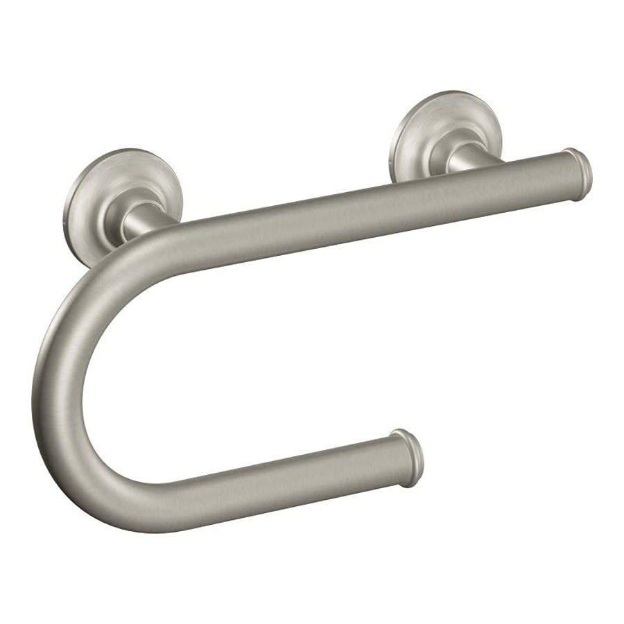 Home Care® Toilet Paper Holder Grab Bar, ADA, 8 in L, Brushed Nickel - ojjekhrxf179j9ot431f@2x.jpg