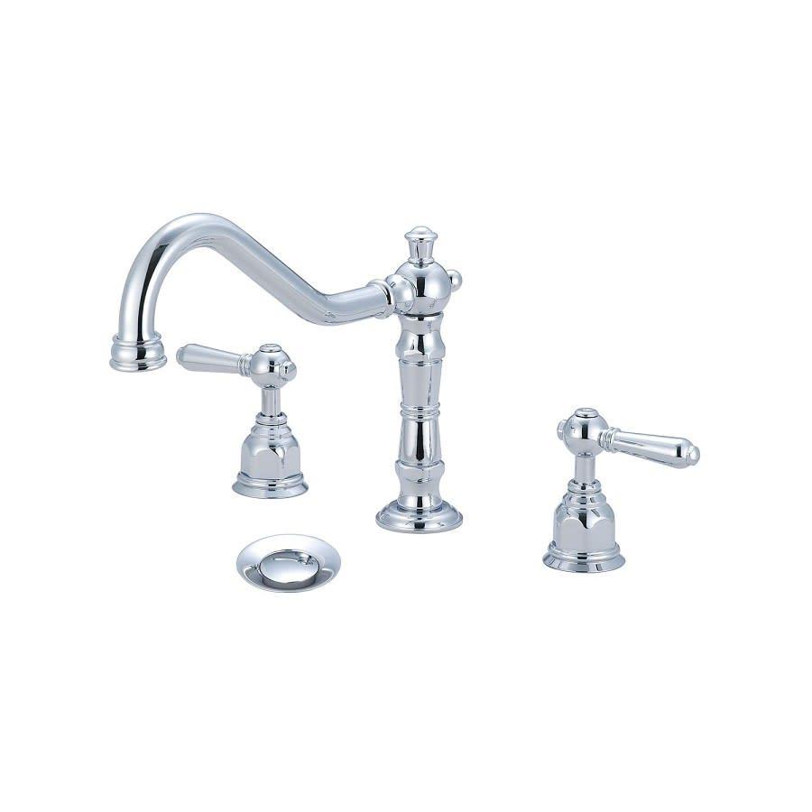 Americana Widespread Lavatory Faucet, ADA, 2 Handle, 3-Hole, 1.2 gpm, Polished Chrome - olrff5wn8reedvhuow6a@2x.jpg