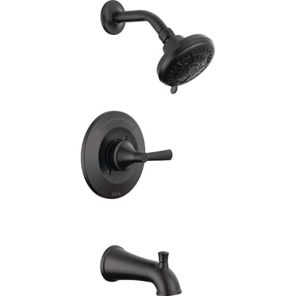 Delta Casara Single-Handle 6-Spray Tub and Shower Faucet in Matte Black (Valve Included) 144862-BL - oltndvb6ygqrsafuxp1p@2x.jpg