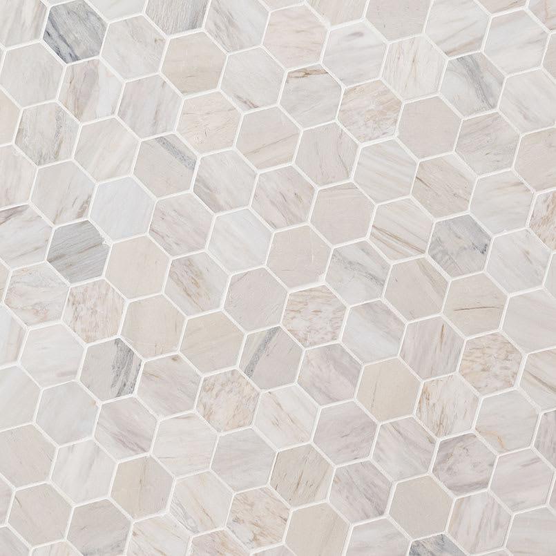 Angora Polished 2" Hexagon Mosaic Tile - omhktomv0jitsgr2htkw@2x.jpg