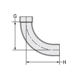 Street Long Sweep 90 deg Elbow, 6 in, Spigot x Hub, DWV, PVC - omivlakabel07z6vfpym_x500.jpg