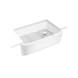 Ironridge™ Single Bowl Kitchen Sink, Apron Mount, 34 x 22 in, 10-1/16 in Bowl Depth, Cast Iron, White - onstg1cbbmcqgcxtczia@2x.jpg