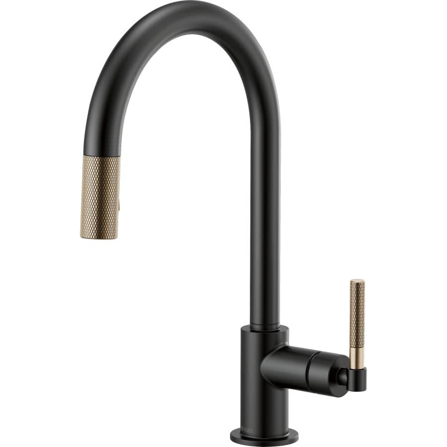 Litze Single Handle Arc Spout Pull Down Kitchen Faucet with Knurled Handle - Limited Lifetime Warranty - oomsigzkqcewskvbfuup@2x.jpg