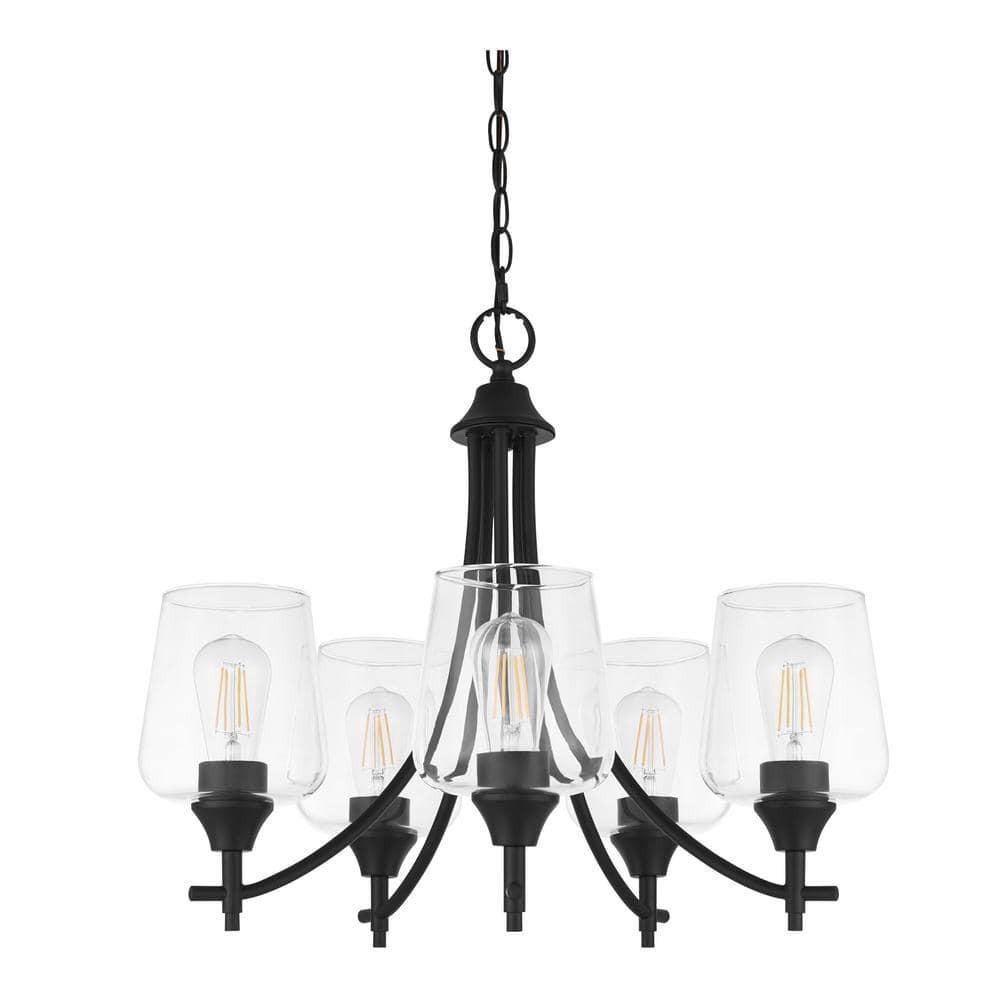Pavlen 23 in. 5-Light Black Chandelier with Clear Glass Shades - op1n0d6cfiwdxjgywqpv@2x.jpg
