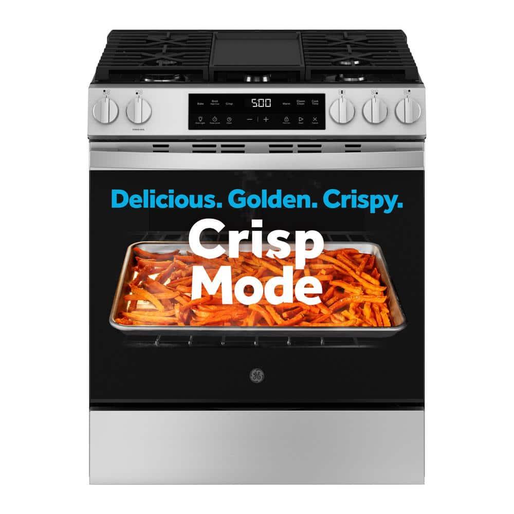 30 in. 5-Burners Slide-In Gas Range in Stainless Steel with Crisp Mode - oparbbljnbq8kuwlmzjm@2x.jpg