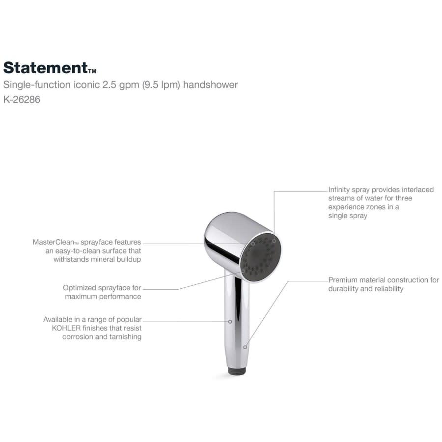 Statement 2.5 GPM Single Function Hand Shower with MasterClean Sprayface - oqbc6fsrxs0sbjxzo2hl@2x.jpg