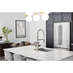 Sleek 1.5 GPM Single Hole Pre-Rinse Pull Down Kitchen Faucet with Power Boost - orvbmznz7hjhh1mqzrec@2x.jpg