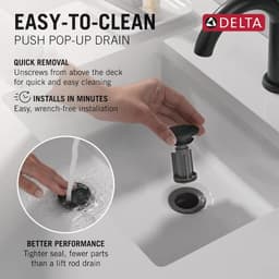 Delta Greydon Single Handle Single Hole Bathroom Faucet in Matte Black 15860LF-BL - orxmdmqlihijwszlj9dz@2x.jpg