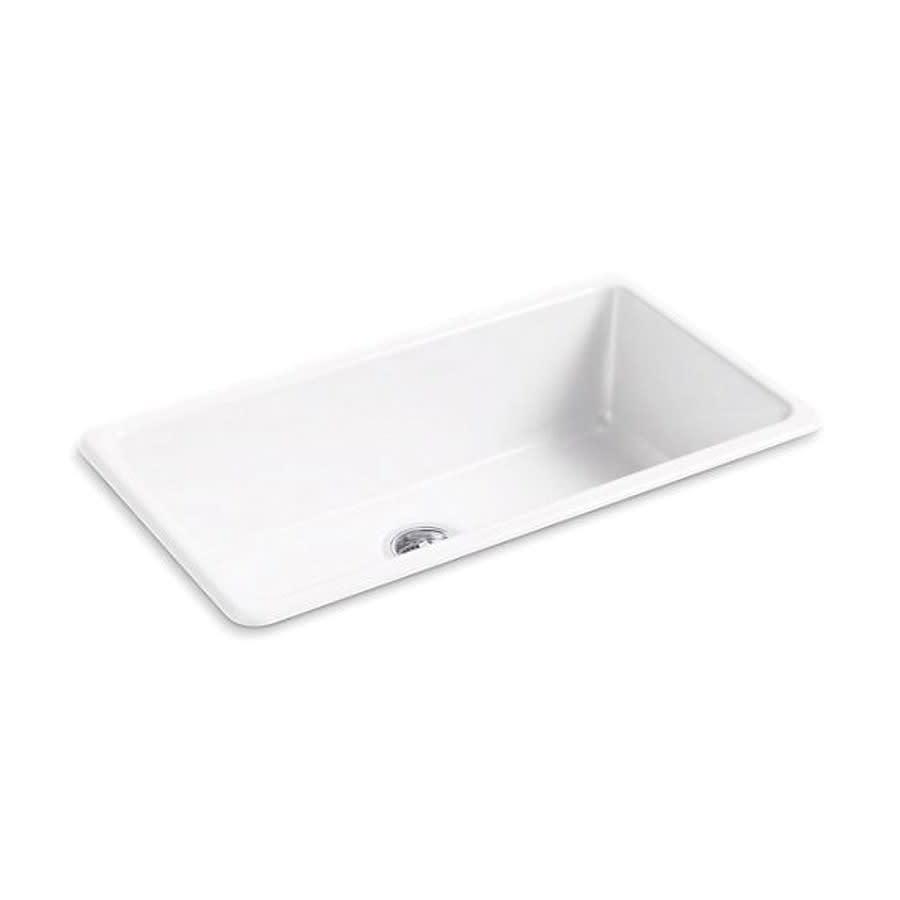 Iron/Tones® Single Bowl Kitchen Sink, Top/Under Mount, 33 x 18-3/4 in, 9-5/8 in Bowl Depth, Cast Iron, White - ovtumllkybbr6bmcgrxu@2x.jpg