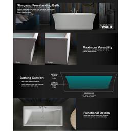 Stargaze 72" Free Standing Bath Tub with Fluted Shroud, Lumbar Support, and Center Drain - owcsbkfxag1bi6su5ocg@2x.jpg