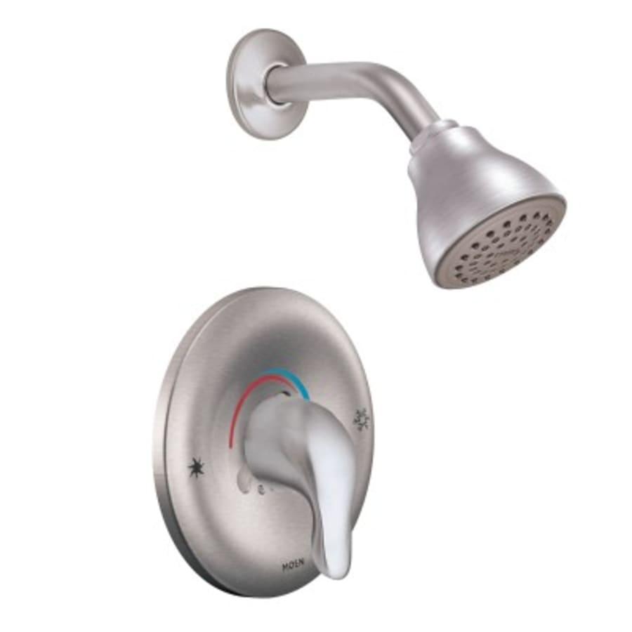 Single Handle Posi-Temp Pressure Balanced Shower Trim with Shower Head from the Chateau Collection (Less Valve)