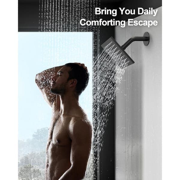 GRANDJOY Multiple Press 7-Spray Ceiling Mount Anti Scald 12 in. Fixed and Handheld Shower Head in Matte Black Valve Included SRSFS1007-BK12 - oyatlckuas9hddwmekoh@2x.jpg