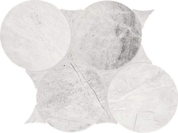 Eclessia Marble Cristallo Circle 6X6 Polished
