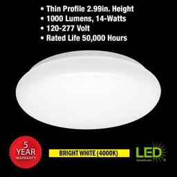 12 in. Round LED Flush Mount Ceiling Light 1000 Lumens Closet Bathroom Lighting Hallway 120-277 Volt 4000K Bright White - ozzs8jgl7hf4gwdi57hu@2x.jpg
