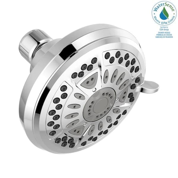 Delta 6-Spray Patterns 1.75 GPM 4.38 in. Wall Mount Fixed Shower Head in Chrome 75641 - p1zkh6eiavyptfve5tkr@2x.jpg