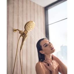 MOEN Verso 8-Spray 7 in .Dual Wall Mount Fixed and Handheld Shower Head 1.75 GPM with Infiniti Dial in Brushed Gold 220C3EPBG - p1zubpveoqly0fowflgy@2x.jpg