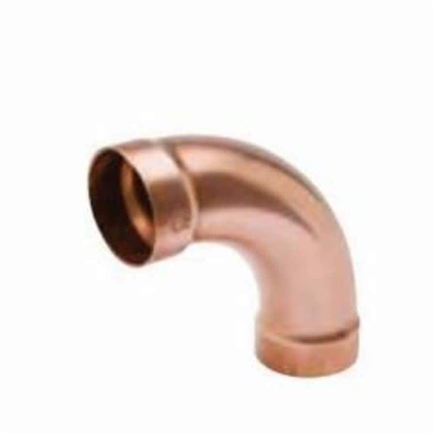 DWV Long Turn 90 deg Elbow, 3 in, C, Copper - p4826iluwqgit3u2r48v@2x.jpg