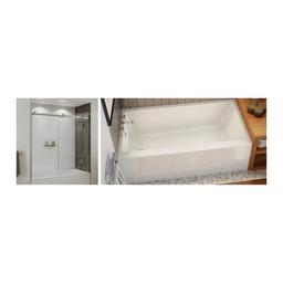Rubix Alcove Tub, 60 x 32 x 18 in, Left Hand Drain, White - p5iiu2xdufeotimkfqok@2x.jpg