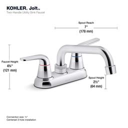 Jolt 4 GPM Two-Handle Utility Sink Faucet - p6mntfu8e9dxphnz1pdv@2x.jpg