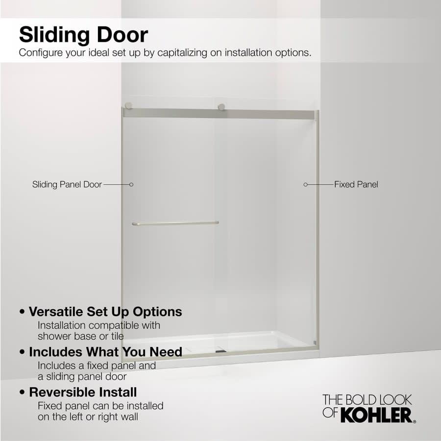 Elate 70-1/2" High x 53-5/8" Wide Sliding Framed Shower Door with Clear Decorative Grid Glass - p6t1ajhhlcbbprvrb9cb@2x.jpg