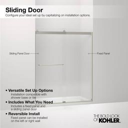 Elate 70-1/2" High x 53-5/8" Wide Sliding Framed Shower Door with Clear Decorative Grid Glass - p6t1ajhhlcbbprvrb9cb_x500.jpg